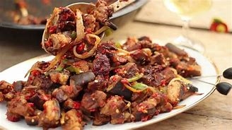 Pepper Goat Meat